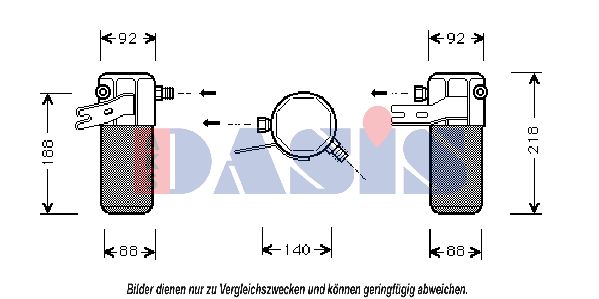 AKS DASIS Осушитель, кондиционер 803210N